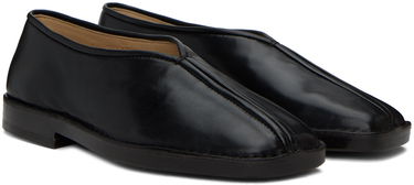 Sneakers og sko LEMAIRE Flat Piped Slippers Sort | FO0007 LL0023, 3