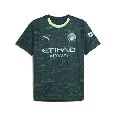 Jersey Puma Manchester City 4th Kit 25/26 Geometric Pattern DRYCELL Jersey Grøn | 782692_04, 0