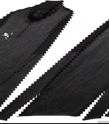 T-shirts og tank tops Puma Puma teamCUP Training 1/4 Zip Top Sort | 659164-03, 0