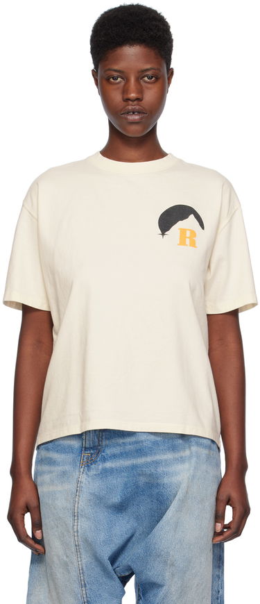 T-shirt Rhude Moonlight T-Shirt "Off-White" Hvid | RHPS24TT02012611, 0