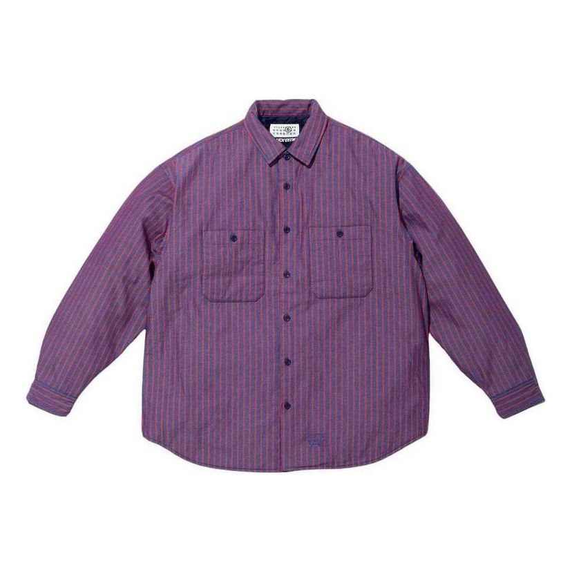 Skjorte Supreme Maison Margiela Padded Shirt Blå | SUP-SS24-117