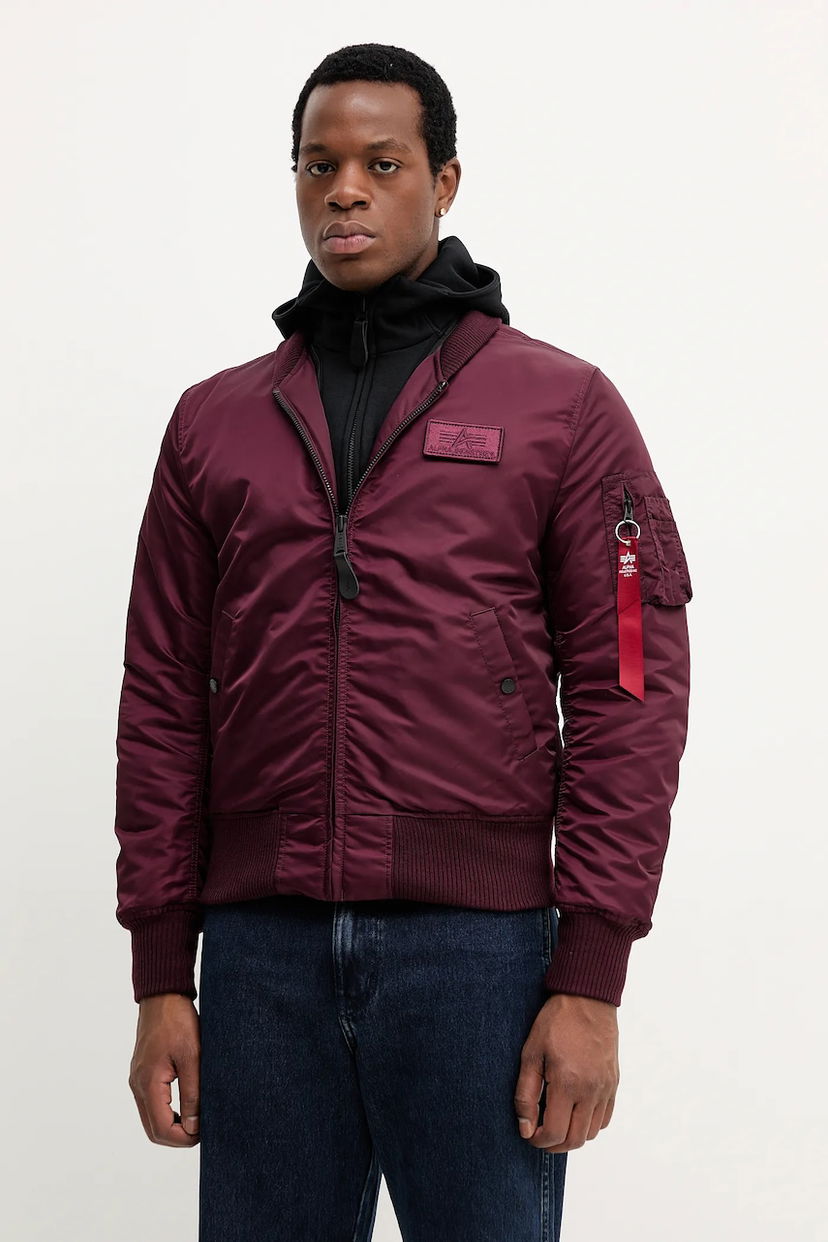 Bomberjakke Alpha Industries Winter Bomber Jacket Bourgogne | 183110.608