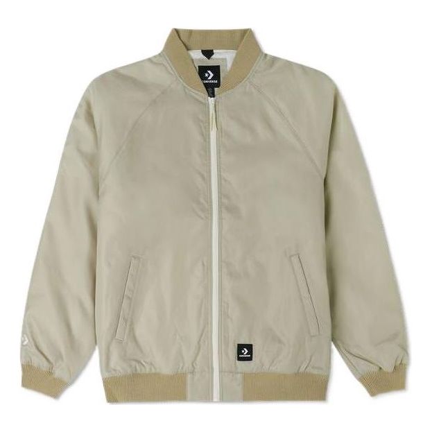 Bomberjakke Converse Utility Padded Bomber Jacket Beige | 10024620-A03