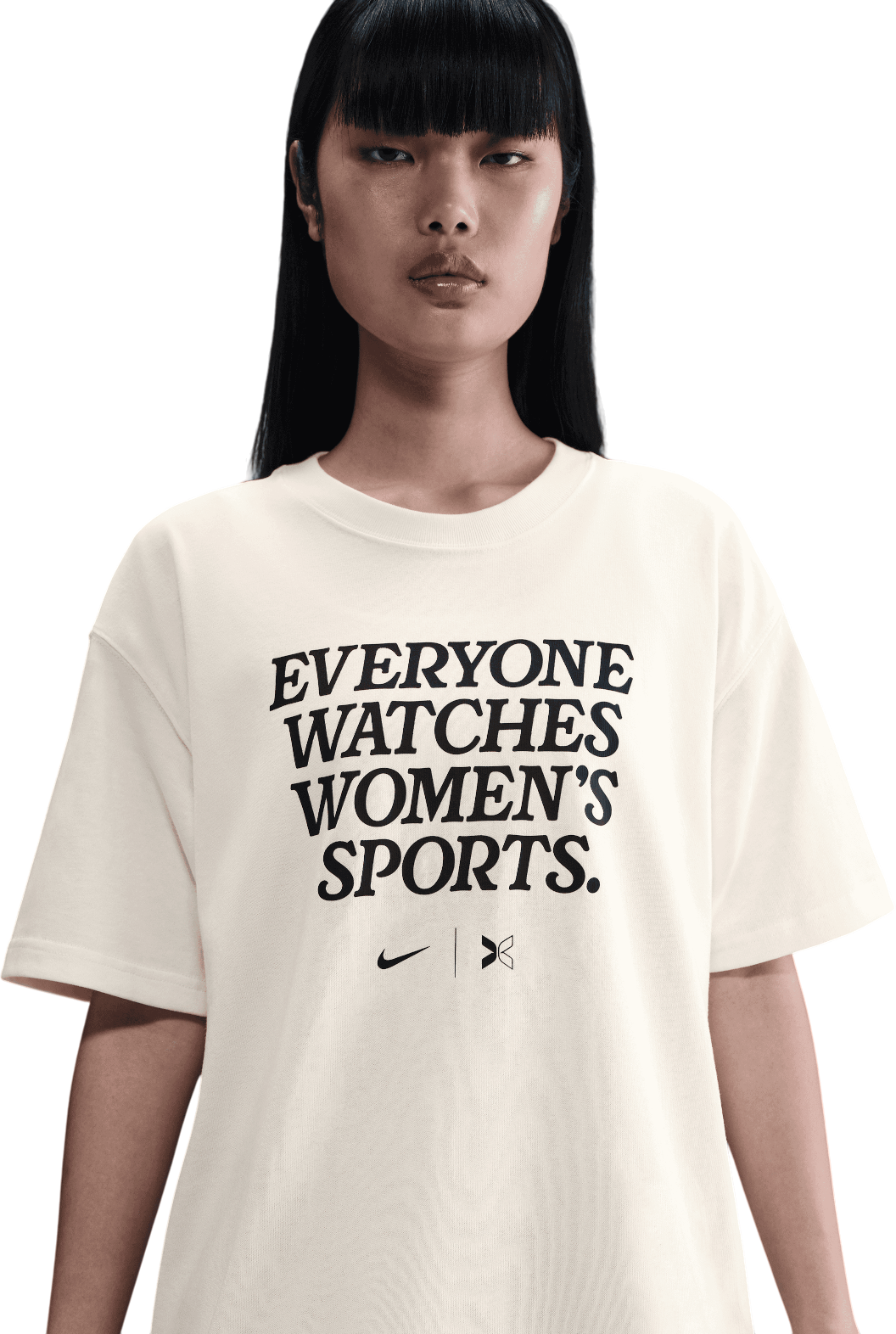 T-shirt Nike Everyone Watches Women's Sports T-Shirt Beige | im0560-133-133, 1