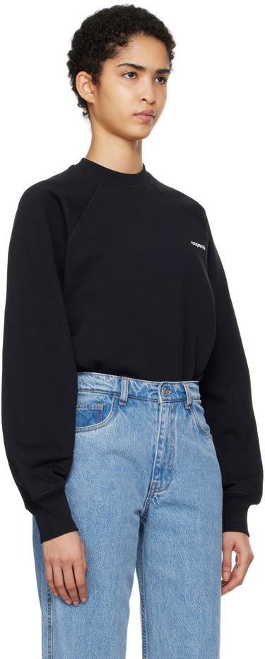 Sweatshirt Coperni Crewneck Sweatshirt Bodysuit Sort | COPJS105F5010, 1