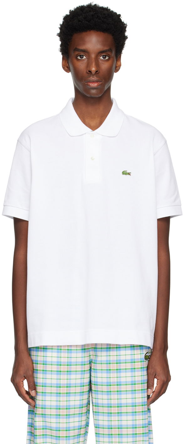 Polo skjorte Lacoste Original L.12.12 Polo Tee Hvid | L1221, 0