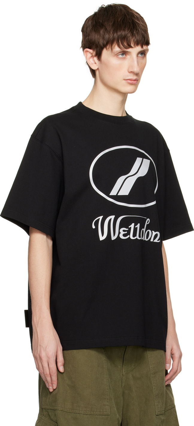T-shirt We11done Printed T-Shirt Sort | WD-TP5-19-930-BK, 1