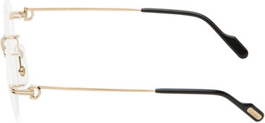 Solbriller Cartier CT0514O Rimless Oval Glasses by Cartier Metalisk | CT0514O-001, 2