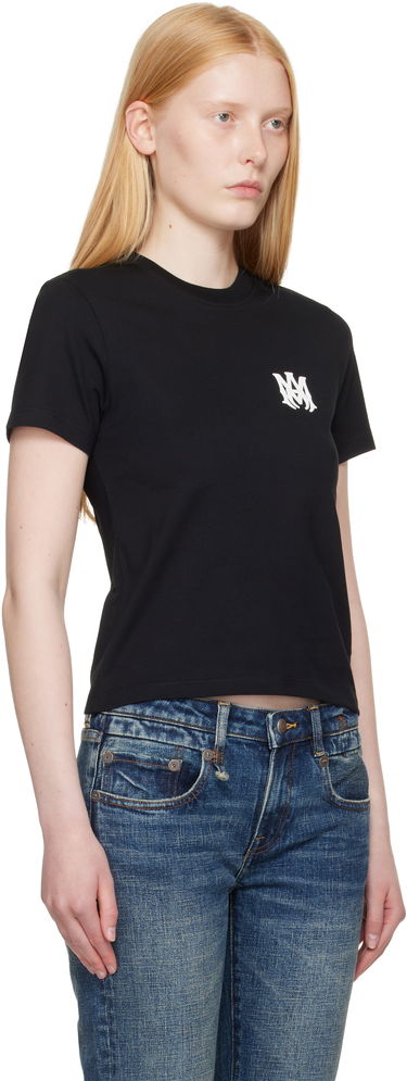 T-shirt AMIRI Black Core Logo T-Shirt Sort | AWJYTE1036, 1