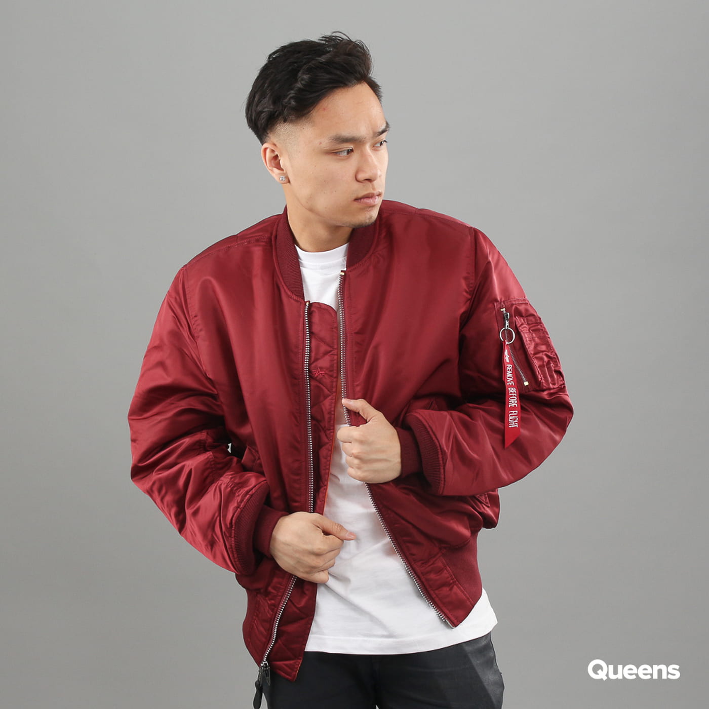 Bomberjakke Alpha Industries MA-1 Bourgogne | 100101 184, 0