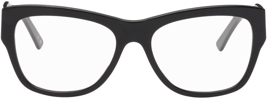 Solbriller Balenciaga Square Glasses Sort | BB0309O-001, 0