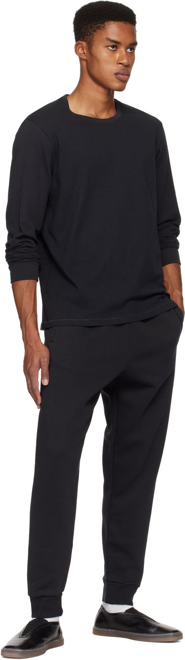 T-shirt SKIMS Cotton Classic Long Sleeve T-Shirt Sort | LS-LST-6350M, 3