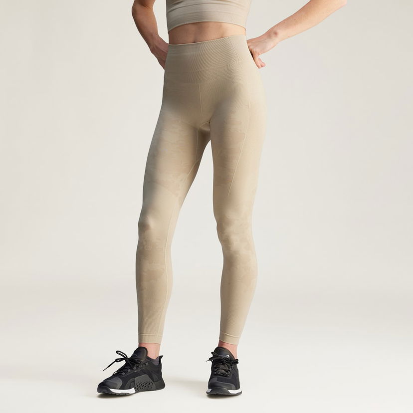 Leggings adidas Performance adidas by Stella McCartney TrueStrength Seamless Yoga Leggings Beige | JJ1632