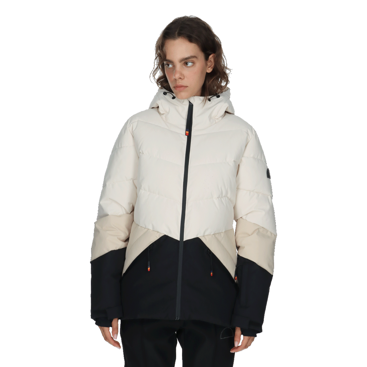 Puffer jakke Ellesse MELINA Color Block Ski Jacket Flerfarvet | ELA253F502-92, 0