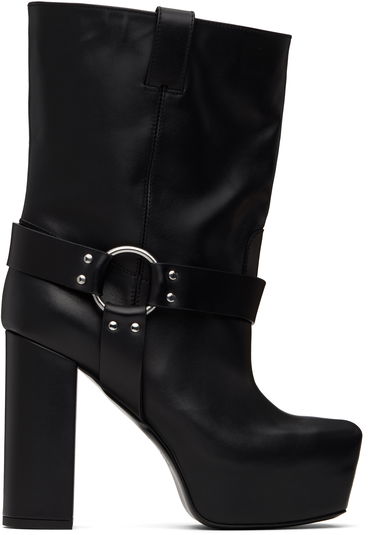 Tøj R13 R13 Sid Heeled Harness Boots Sort | R13S115-S001A, 0