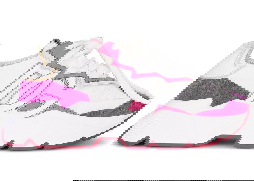 Sneakers og sko Dolce & Gabbana Daymaster White Purple W Hvid | CK1908AQ16180995, 0