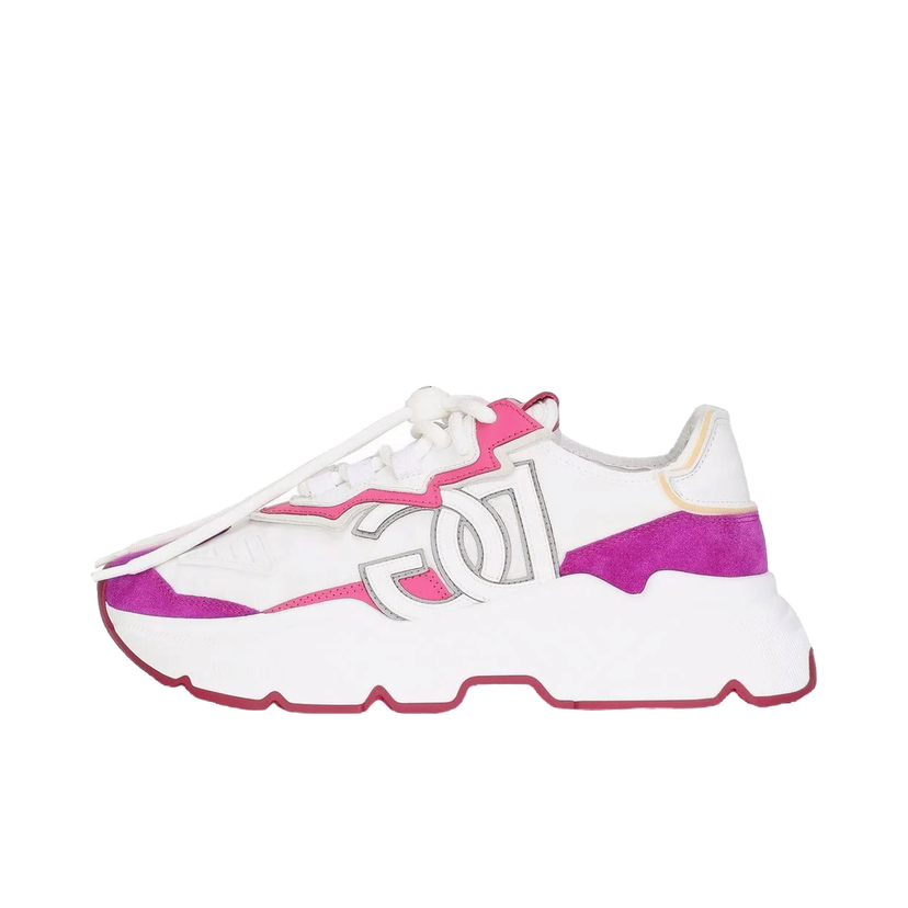 Sneakers og sko Dolce & Gabbana Daymaster White Purple W Hvid | CK1908AQ16180995