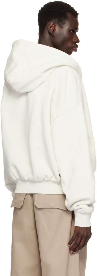 Sweatshirt Entire Studios Entire Studios Thermal Zip-Up Hoodie Hvid | ES2488RI, 2