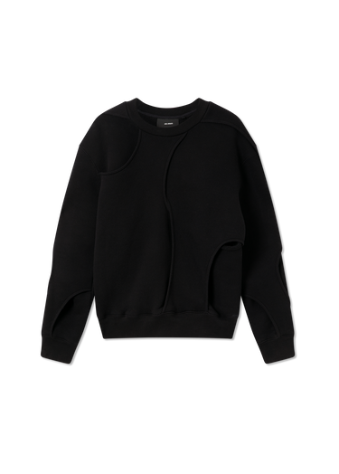 Sweatshirt AXEL ARIGATO Linear Cut-out Sweatshirt Sort | A3423002, 1