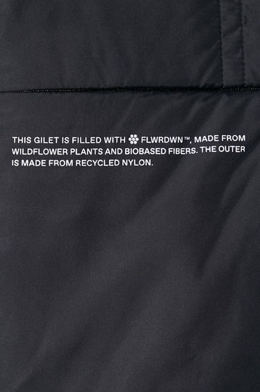 Vest PANGAIA Pangaia Quilted Vest Sort | 10000530, 5