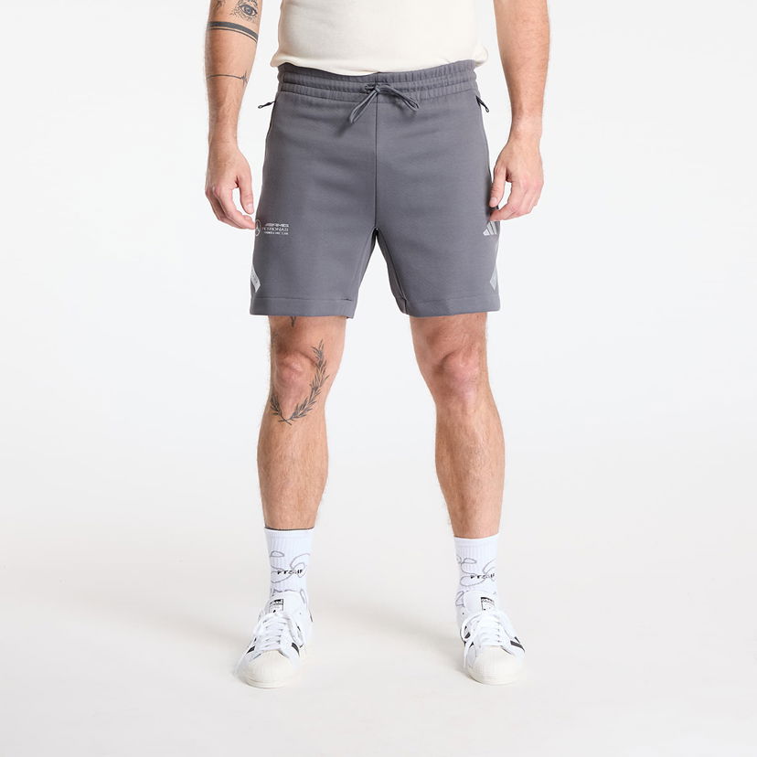 Shorts adidas Performance Mercedes Silver Shorts Grå | JW3479