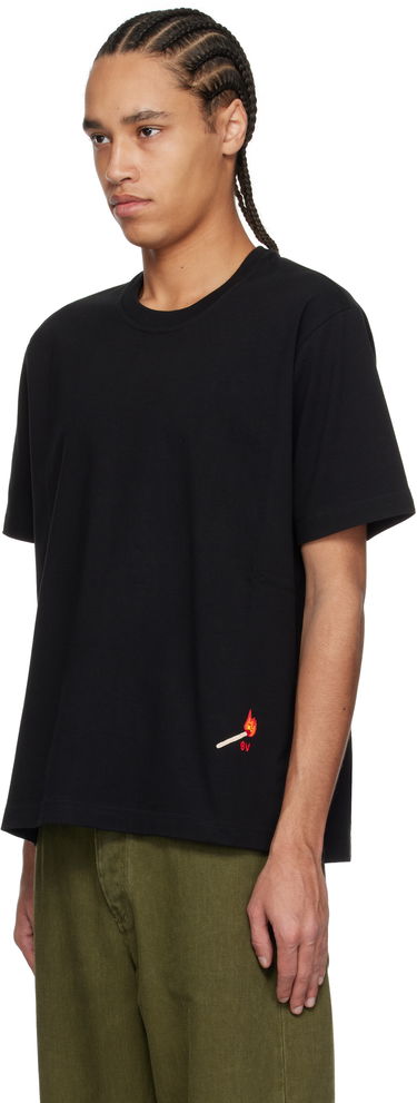 T-shirt Bottega Veneta Bottega Veneta Cotton Jersey T-Shirt Sort | 825172V4N501000, 3