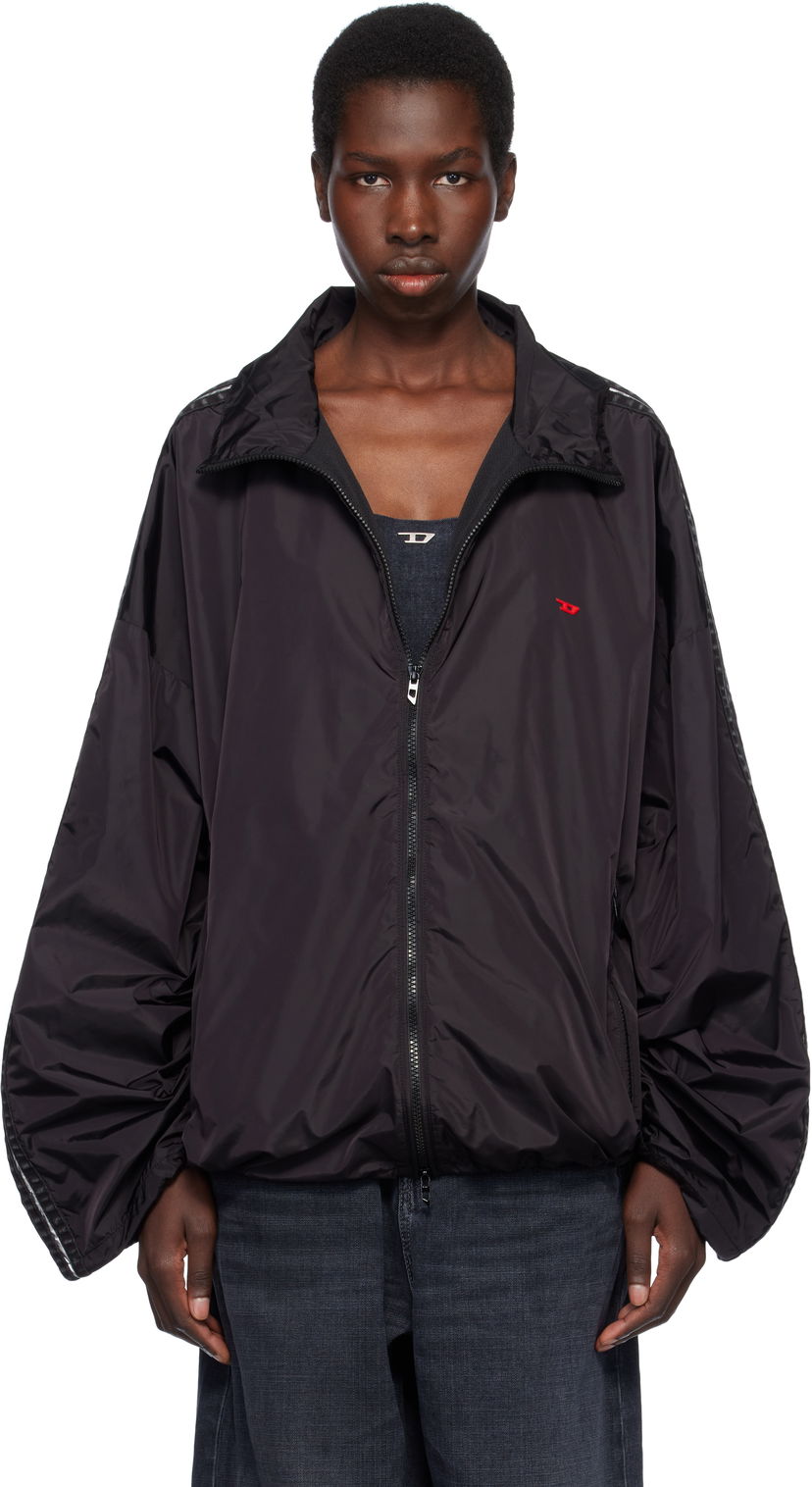 Jakke Diesel J-Caron Track Jacket Sort | A16682 0NJBU