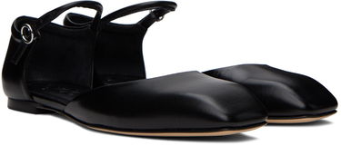 Skopleje Aeyde Aeyde Miri Leather Flats Sort | A11-FL-RKLS08FL47-SS24-800-007, 3
