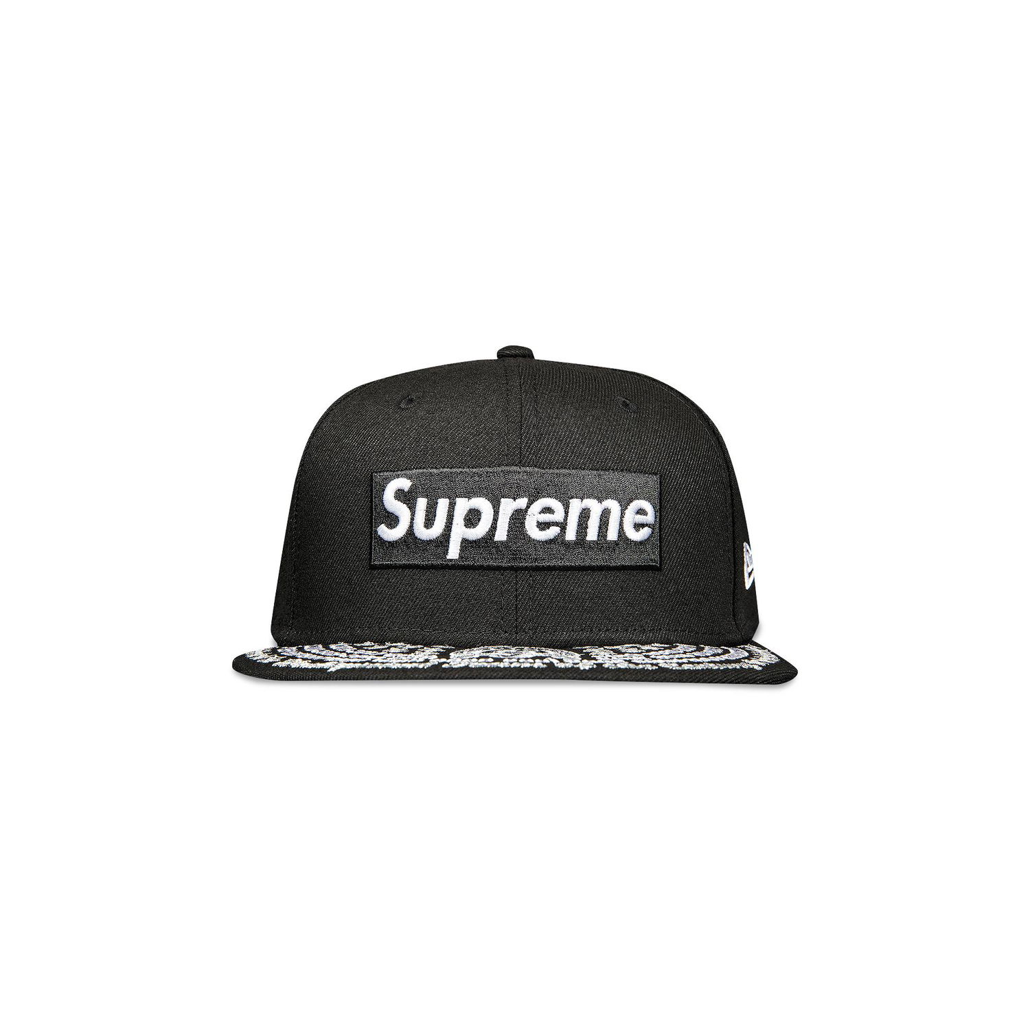 Kasket Supreme Undisputed Box Logo New Era Sort | FW21H53 BLACK, 1