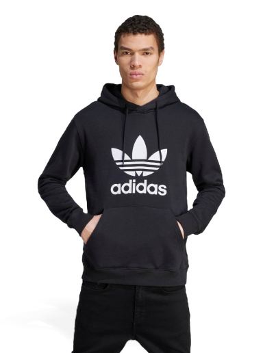 Sweatshirt adidas Originals Adicolor Classics Trefoil Hoodie Sort | IM4489