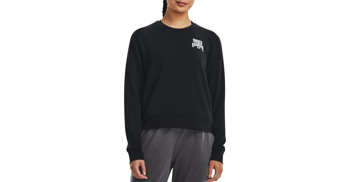 Sweatshirt Under Armour Rival Terry Graphic Sweatshirt Sort | 1379477-001, 1