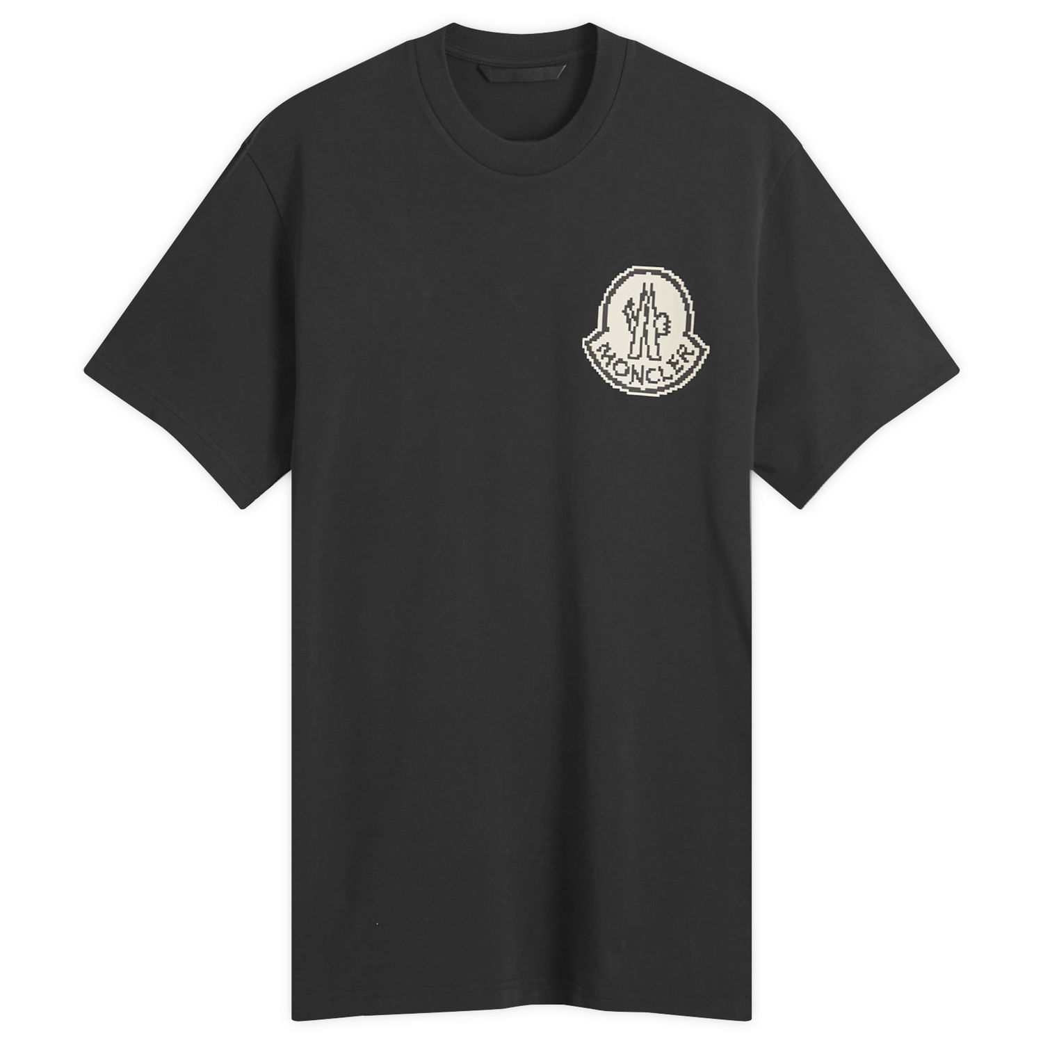 T-shirt Moncler Pixel Logo T-Shirt Sort | 8C000-83927-04-998, 0