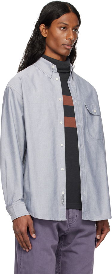Skjorte GRAMICCI Gramicci Oxford Stance Shirt Blå | G5SM-J016, 1