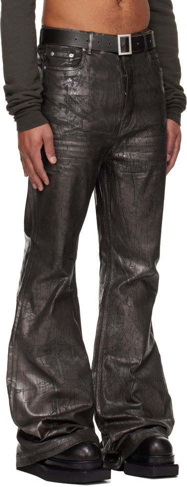 Jeans Rick Owens Rick Owens DRKSHDW Concordians Bolan Bootcut Jeans Metalisk | DU02E7365 SBZMC, 1