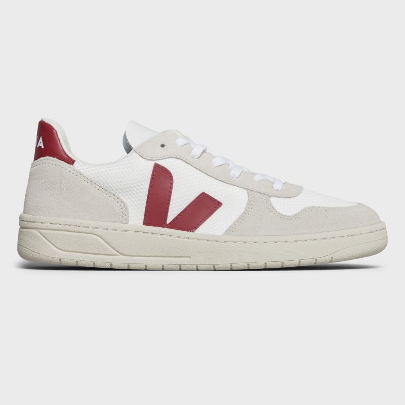 Sneakers og sko Veja V-10 B-Mesh Beige | VX011314, 0