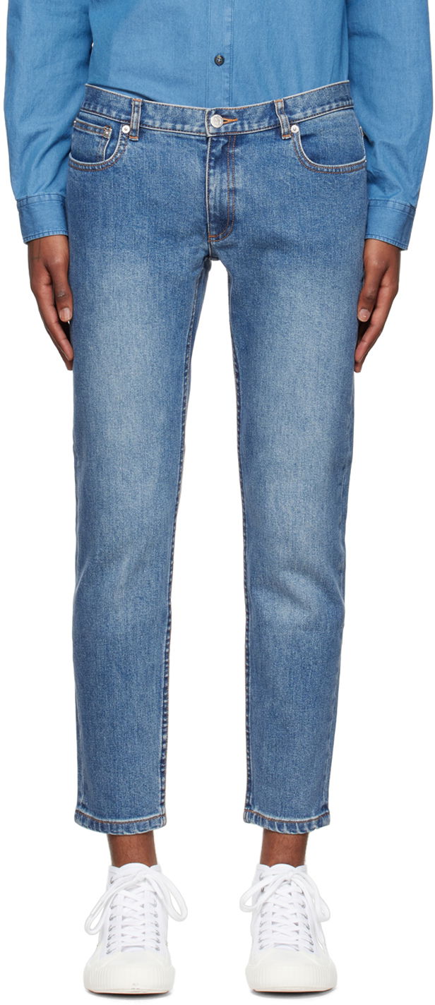 Jeans A.P.C. Blue Etroit Court Blå | COZZK-F09042, 0