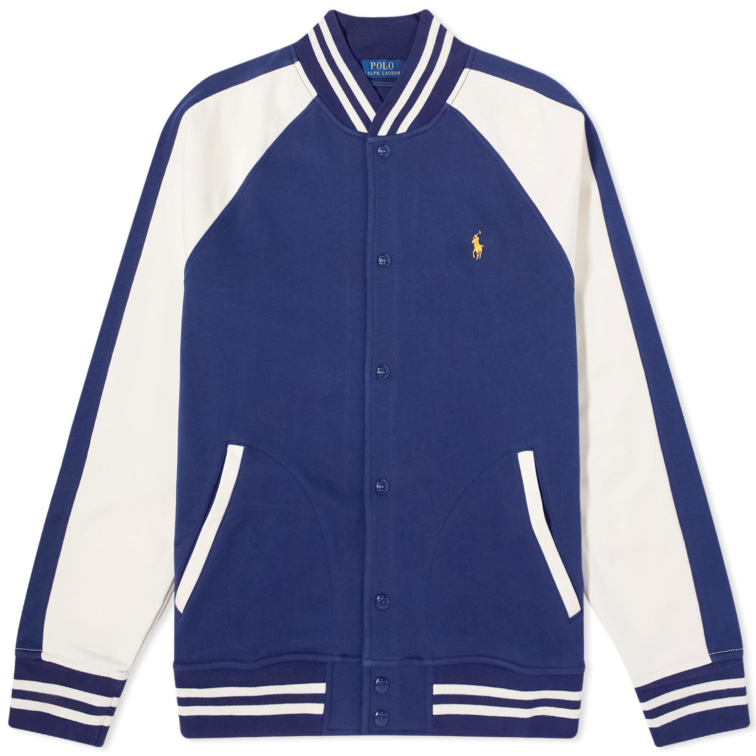 Jakke Polo by Ralph Lauren Lunar New Year Varsity Jacket Mørkeblå | 710926910001, 0