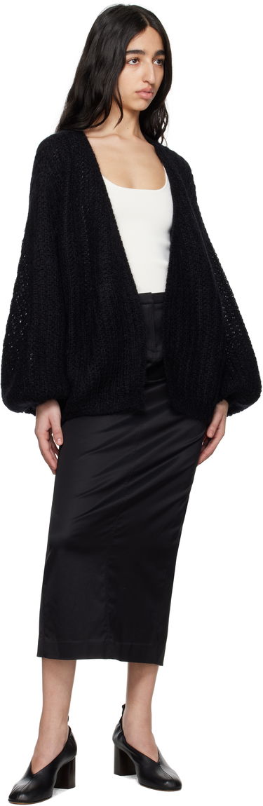 Sweater TOTEME TOTEME Puffed Cardigan Sort | 252-WRT0465-YA0160, 3