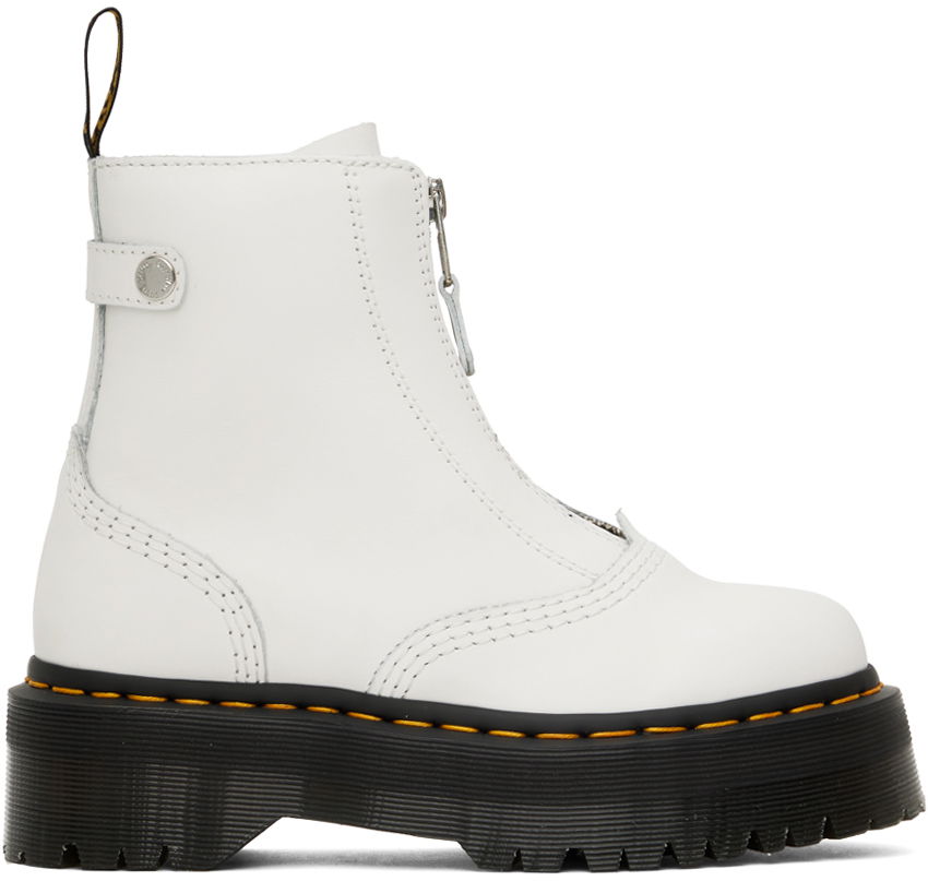 Sneakers og sko Dr. Martens Jetta "White" Hvid | 27656100, 0