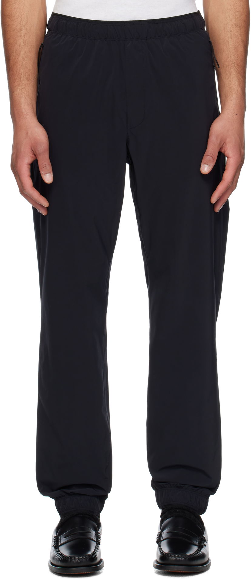 Joggingbukser Moncler Moncler Jogging Trousers Sort | K10912A0002359865