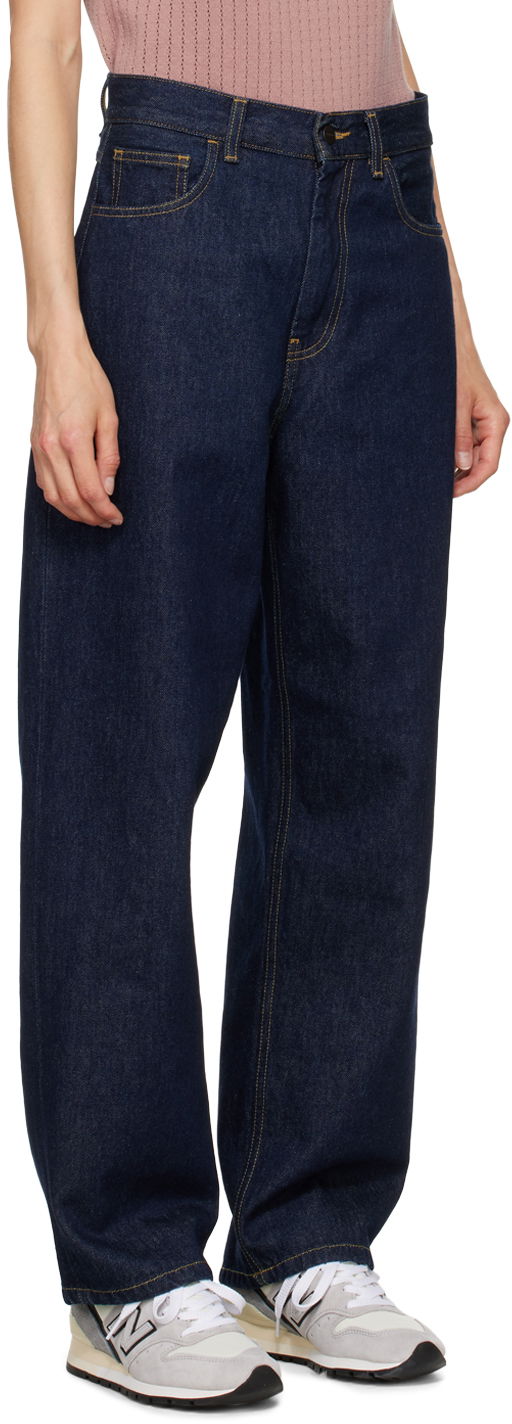 Jeans Carhartt WIP Relaxed Fit Denim Jeans Blå | I031918 0102, 1