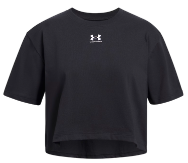 Crop top Under Armour Rival Short Sleeve T-Shirt Sort | 1389755-001, 0