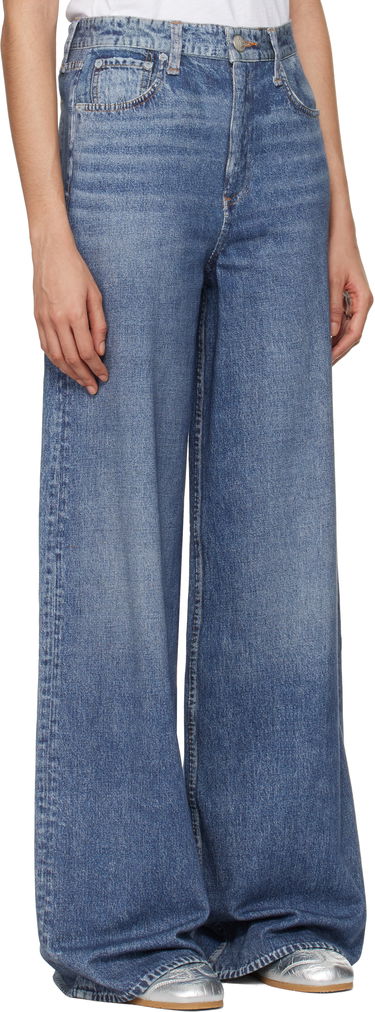 Jeans rag & bone Sofie Wide Leg Jeans Blå | WCW23H70018201, 4