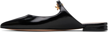 Sneakers og sko Gianvito Rossi Jane Ribbon Slide Loafers Sort | G95582-05RIC-NUI, 2