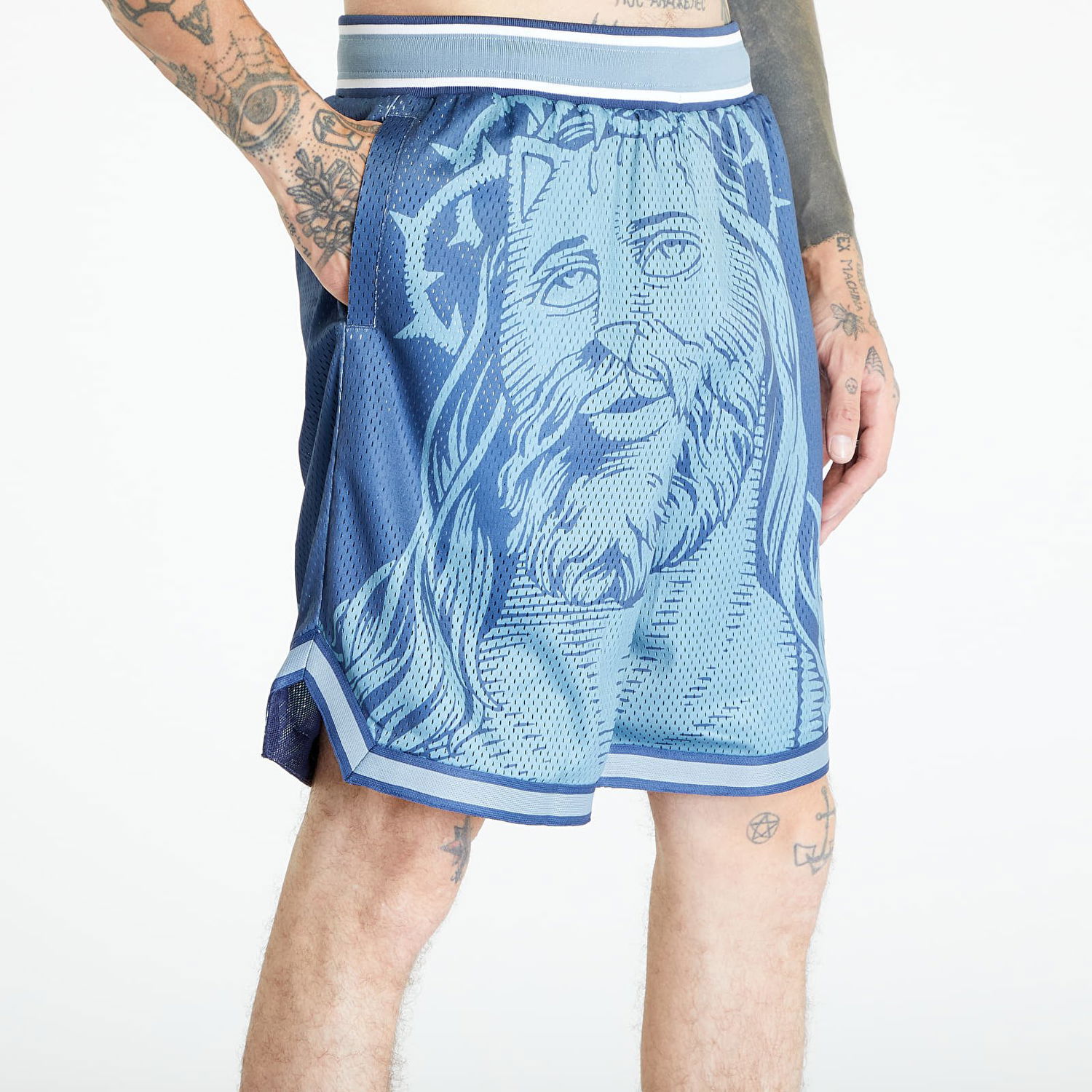 Shorts RIPNDIP Lord Savior Nerm Basketball Shorts Blå | RND10073, 1