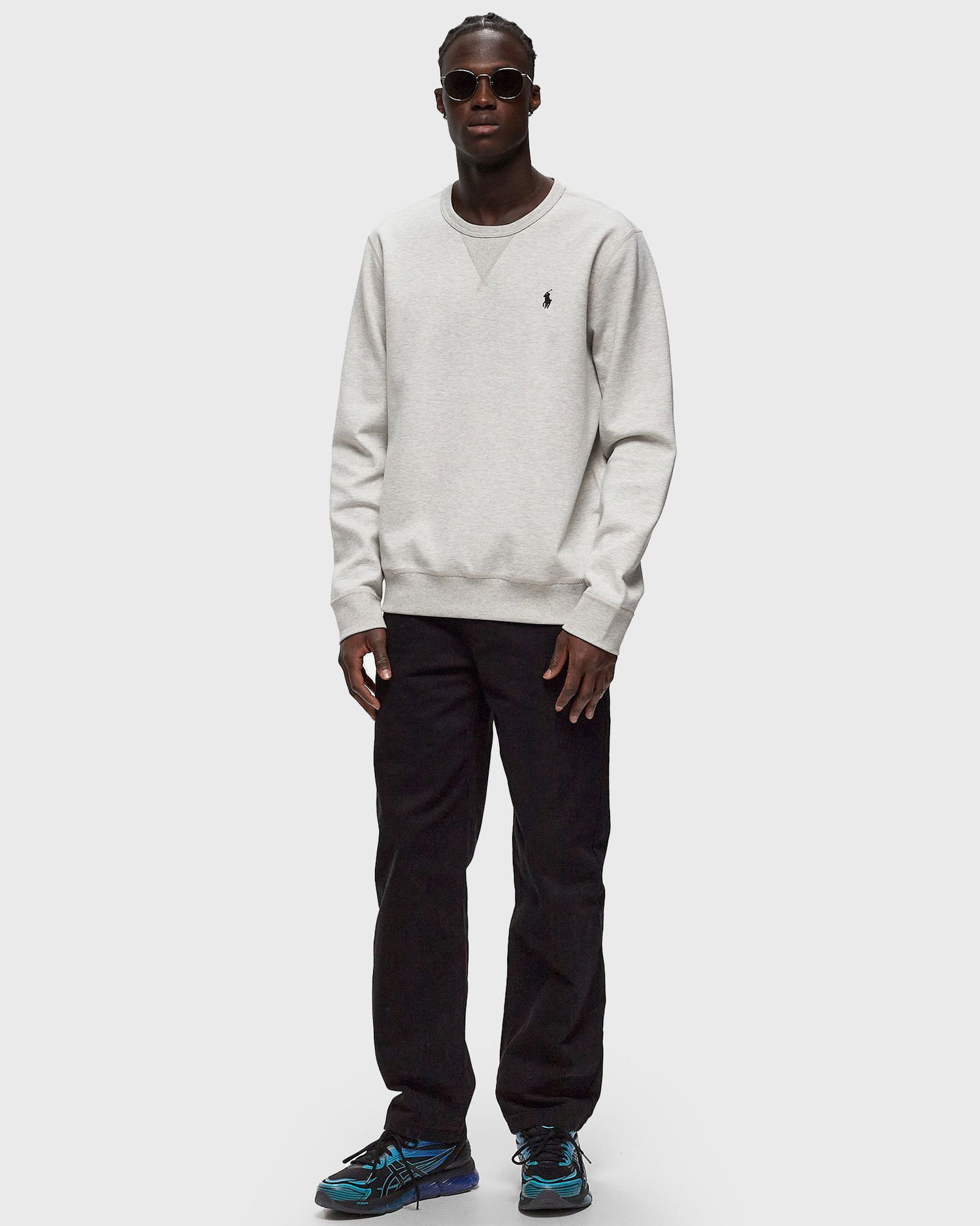 Sweatshirt Polo by Ralph Lauren LONG SLEEVE SWEAT Grå | 710888284002, 1