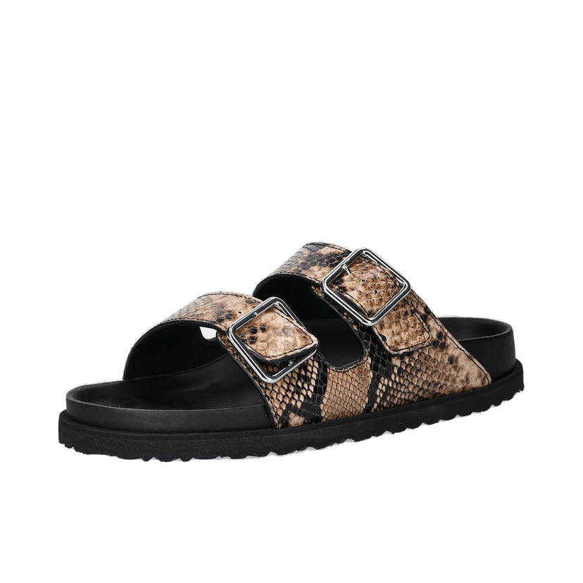 Sneakers og sko Birkenstock Birkenstock 1774 Arizona EXQ LE Double Buckle Slides Brun | 1030003