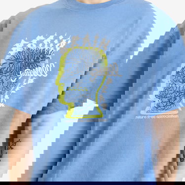 T-shirt Brain Dead Rising Ear Graphic Tee Blå | BDS25TOO0044-BLU, 5