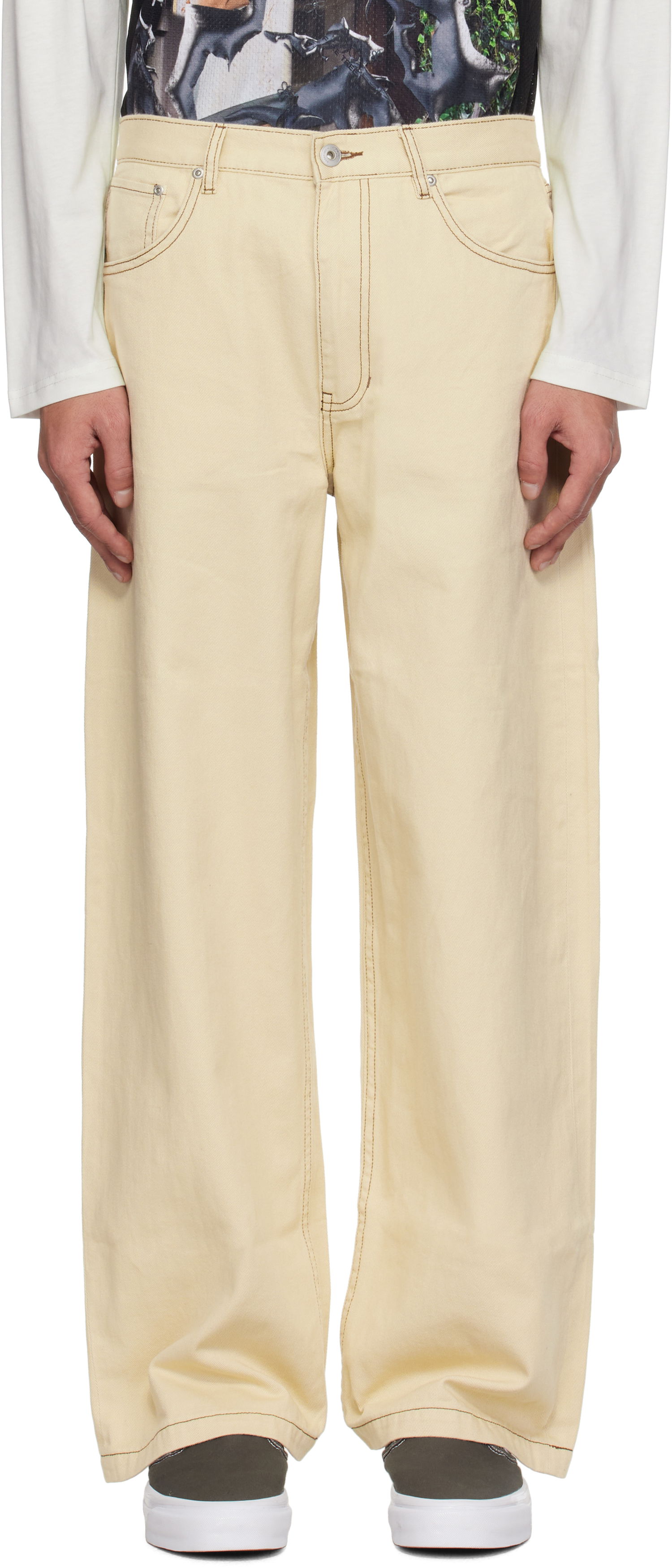 Jeans Perks And Mini Perks and Mini Alto Jeans Gul | 80034, 0