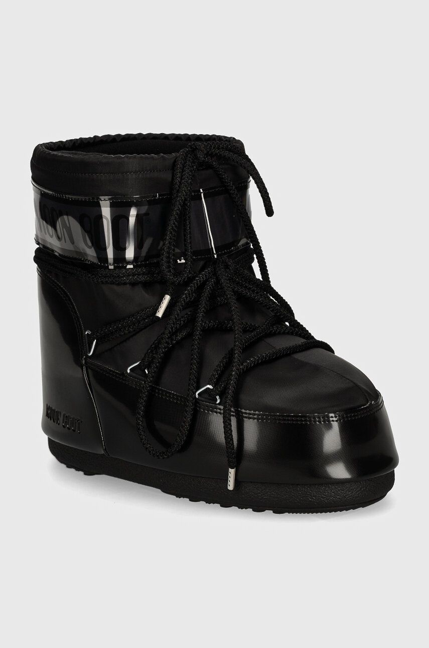 Sneakers og sko Moon Boot MB ICON LOW GLANCE Boots Sort | 80D1409350.N001, 0